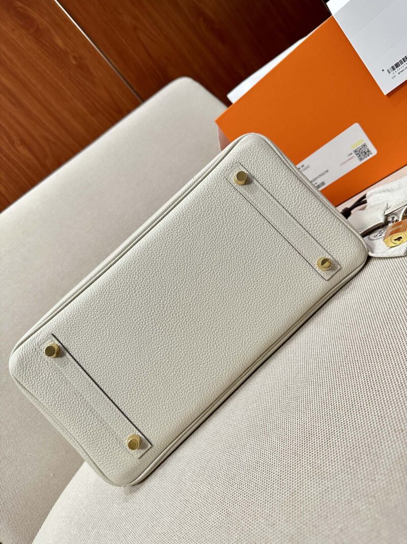 Hermès Birkin 30 Craie Togo Gold Hardware