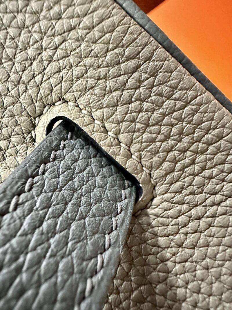 Hermès Birkin 35 Sauge, Vert Amande Togo Palladium Hardware - Image 7