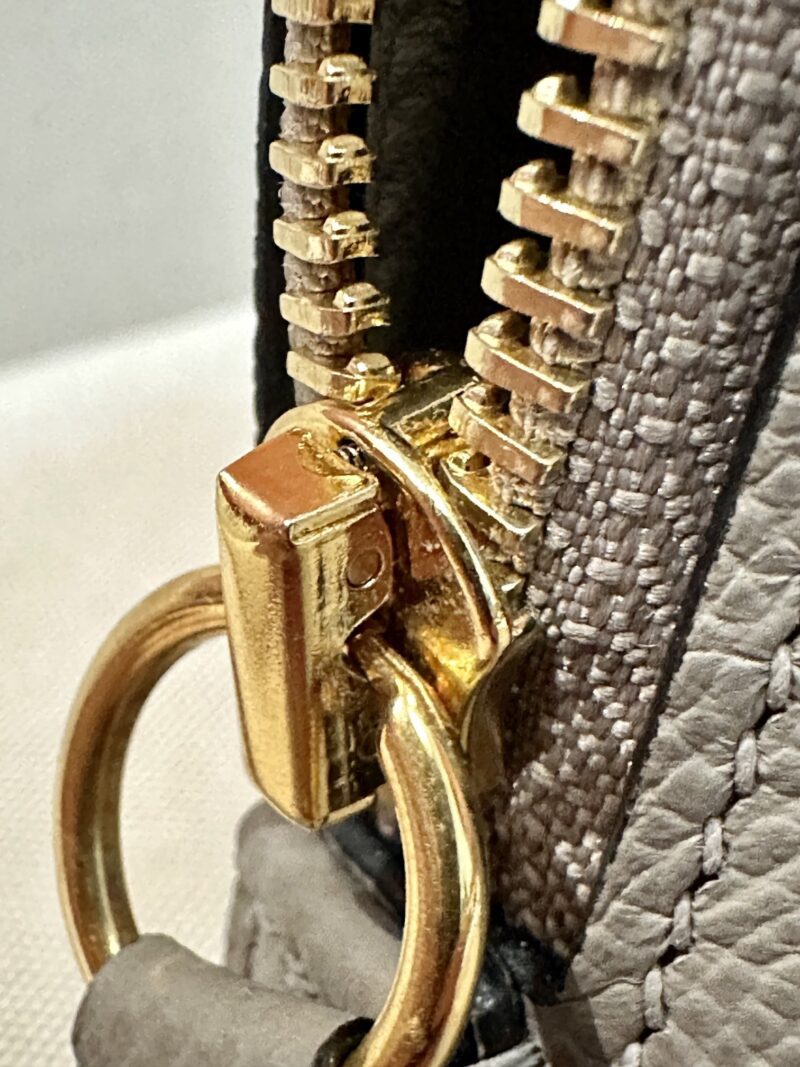 Hermès Bolide 25 Epsom Gris Asphalte Gold Hardware