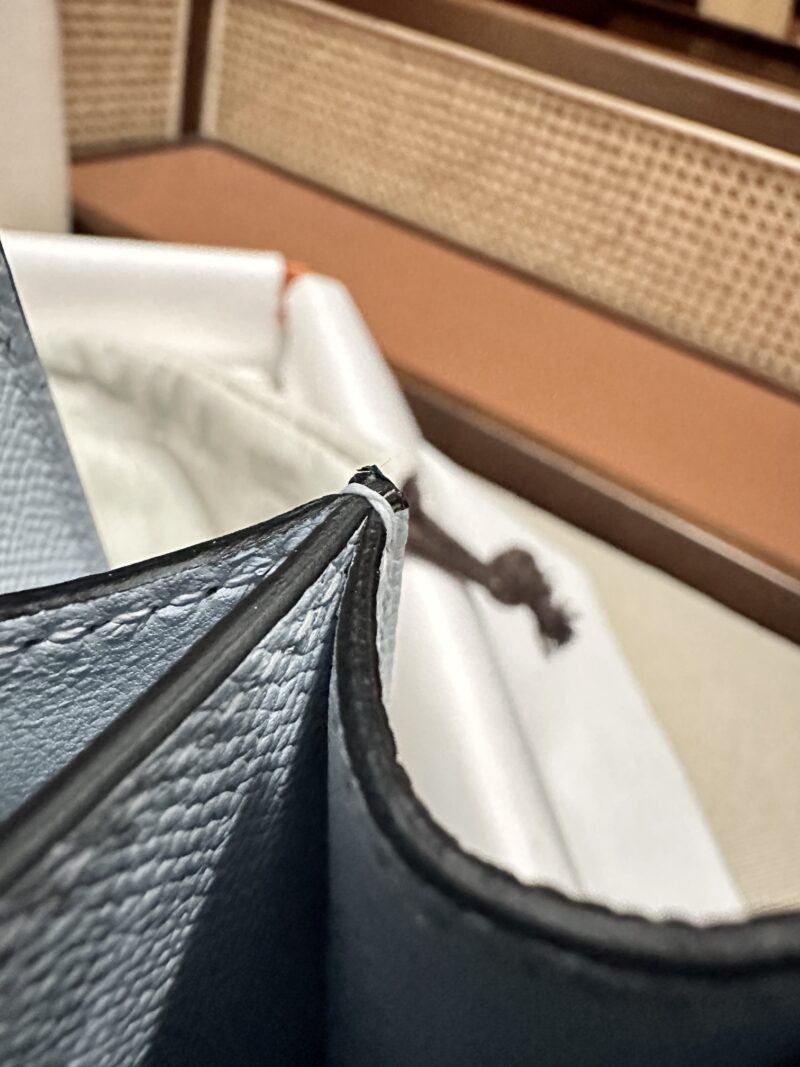 Hermès Constance 24 Blue Brume Epsom Palladium Hardware - Image 10