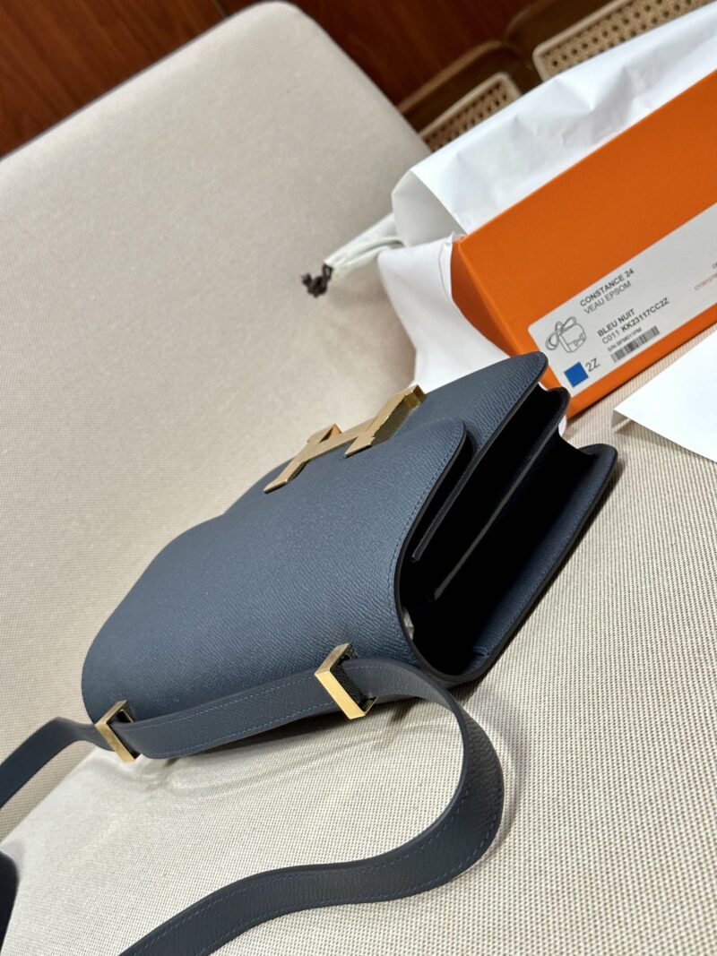 Hermès Constance 24 Blue Nuit Epsom Gold Hardware - Image 2