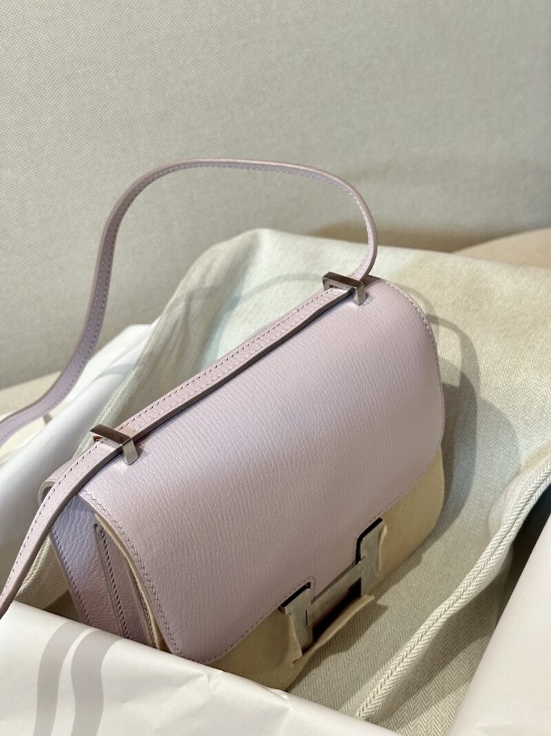 Hermès Constance 18 Mauve Pale Chevre Palladium Hardware - Image 7