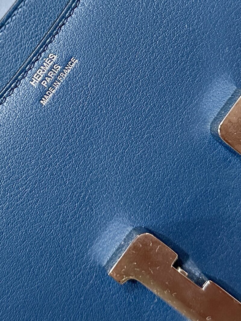 Hermès Constance 19 Deep Blue Swift Palladium Hardware - Image 4