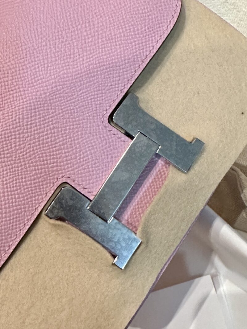 Hermès Constance 19 Mauve Sylvestre Epsom Palladium Hardware - Image 4