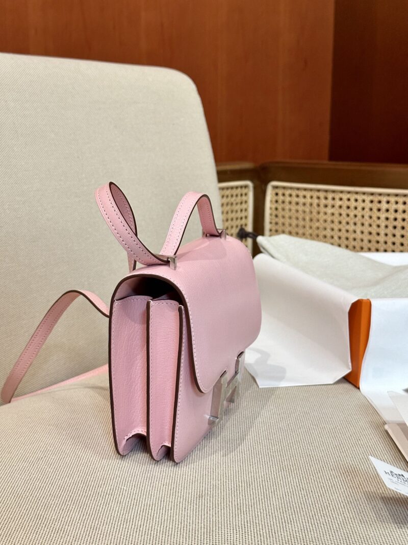 Hermès Constance 19 Rose Sakkura Chevre Palladium Hardware - Image 10