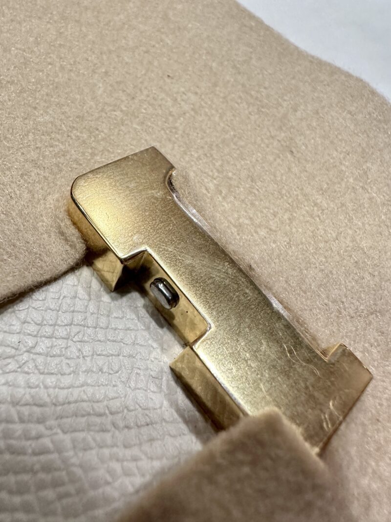 Hermès Constance 19 Craie Epsom Gold Hardware - Image 7
