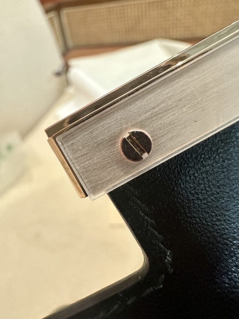 Hermès Constance 19 Noir, Rose Gold Epsom Gold Hardware - Image 11