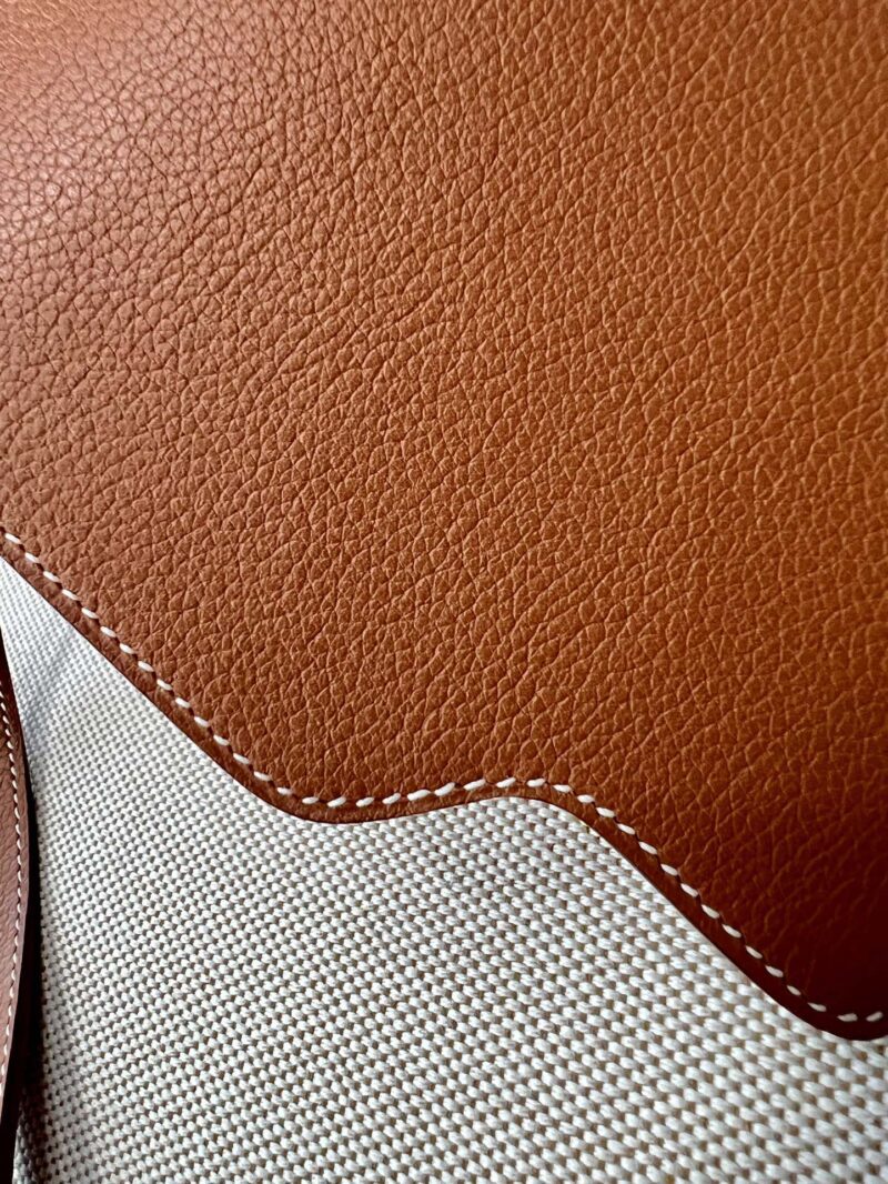 Hermès Roulis 19 Evercolor Gold Gold Hardware - Image 9