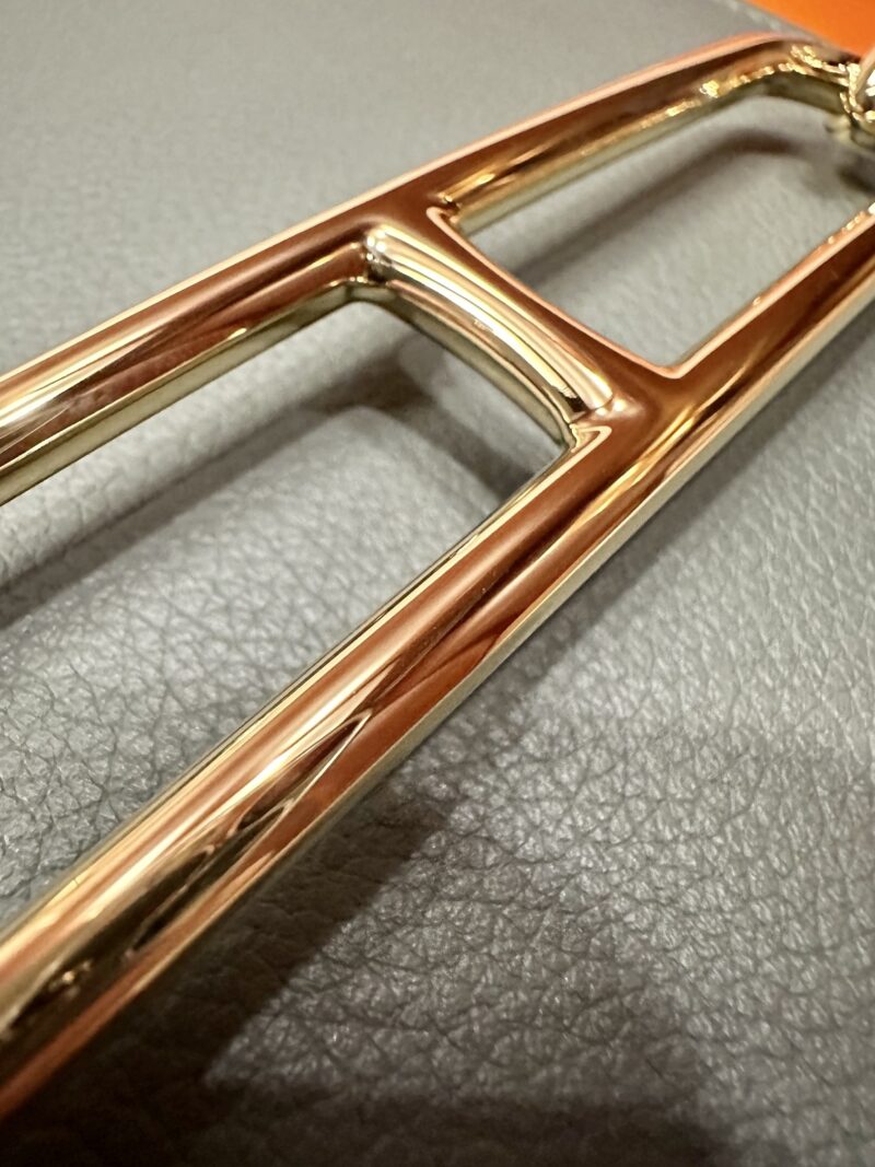 Hermès Roulis 19 Evercolor Vert Amande Gold Hardware