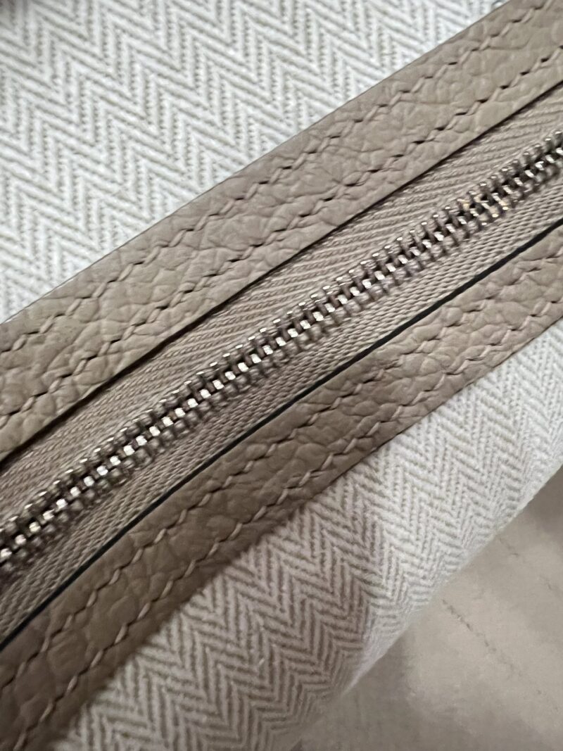 Hermès Garden Party 30 Country Gris Trench Silver Hardware - Image 7