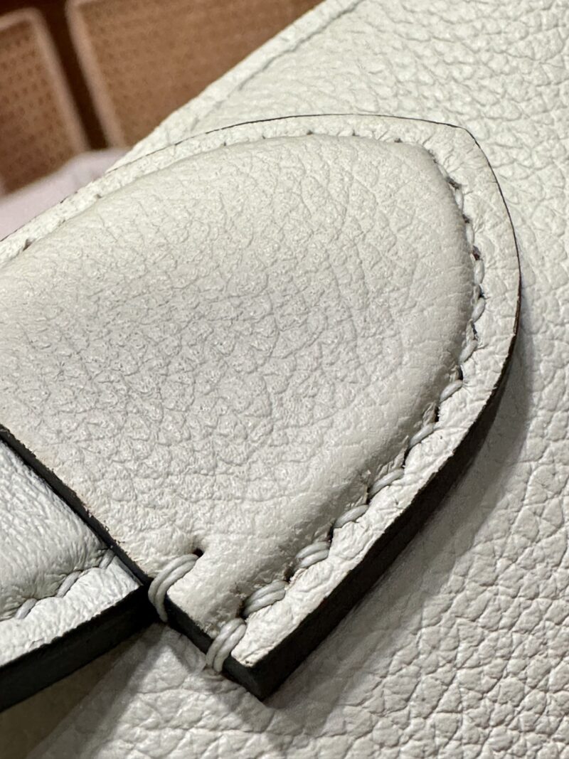 Hermès Mini Kelly 2424 Evercolor & Swift Vert Fizz Gold Hardware - Image 10