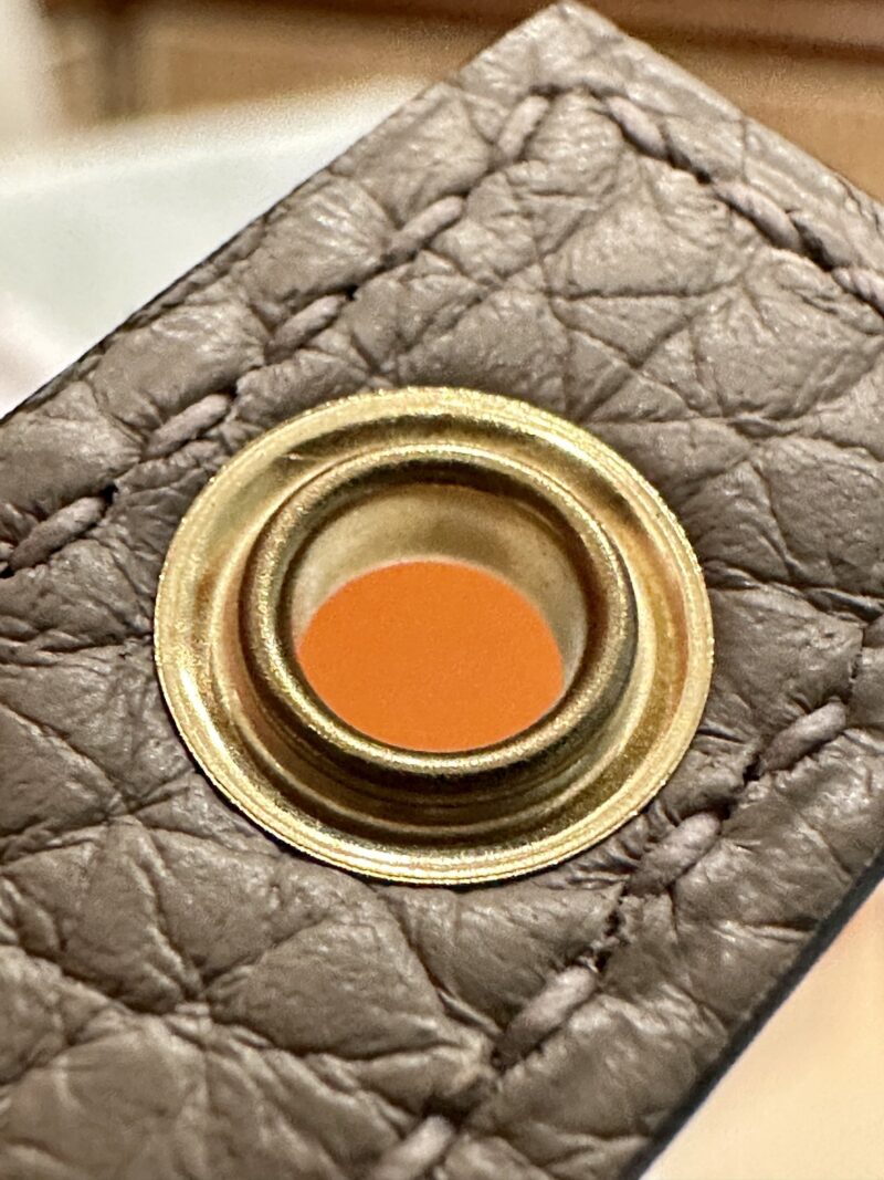 Hermès Picotin 18 Clemence Gris Asphalt Gold Hardware - Image 7