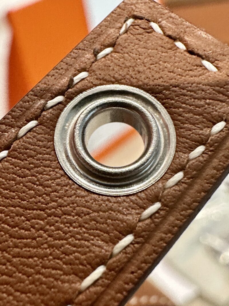 Hermès Picotin 18 Taurillon Clemence &Amp; Swift Craie &Amp; Gold Silver Hardware