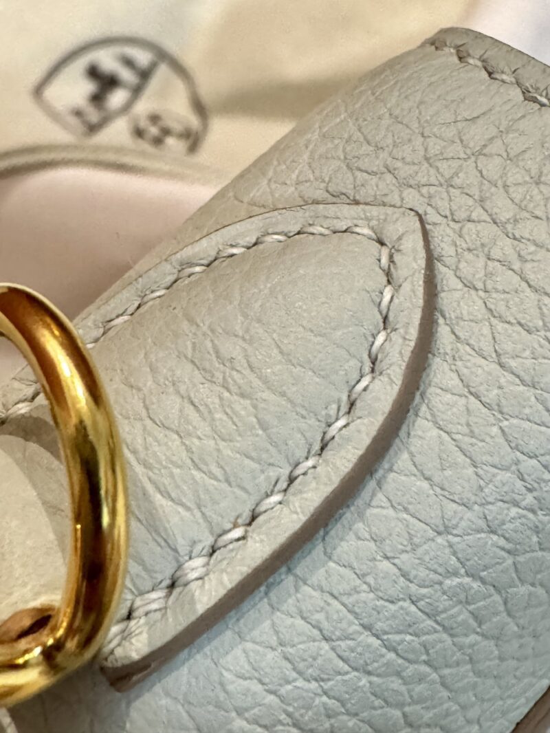 Hermès Kelly 25 Togo Gris Pearl Gold Hardware
