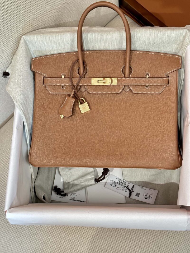 Hermès Birkin 35 Gold Togo Gold Hardware