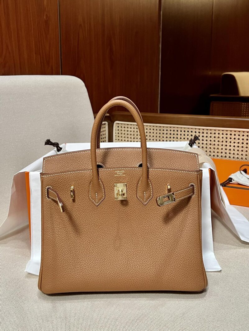 Hermès Birkin 25 Gold Togo Gold Hardware - Image 2