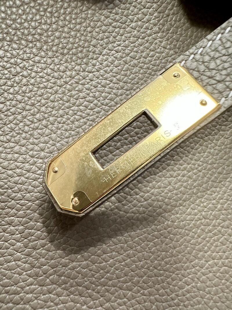 Hermès Birkin 25 Etoupe Togo Gold Hardware - Image 9