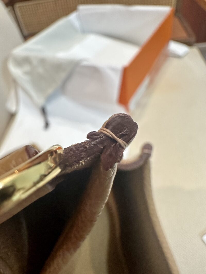 Hermès Evelyne 29 Taurillon Clemence Biscuit Gold Hardware - Image 5