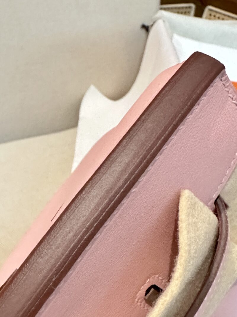 Hermès Birkin 30 Rose Sakura Swift Palladium Hardware - Image 5
