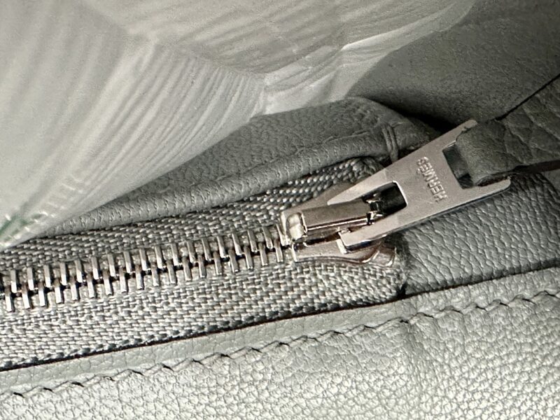 Hermès Birkin 35 Sauge, Vert Amande Togo Palladium Hardware - Image 8