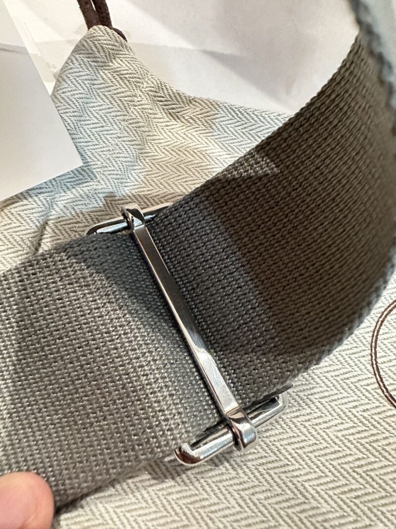 Hermès Evelyne 29 Taurillon Clemence Gris Meyer Silver Hardware - Image 9