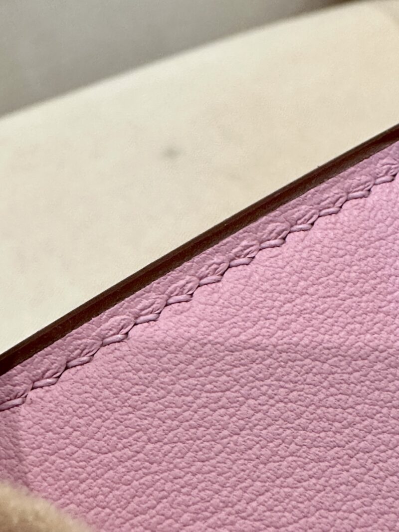 Hermès Birkin 25 Mauve Sylvestre Swift Gold Hardware - Image 10