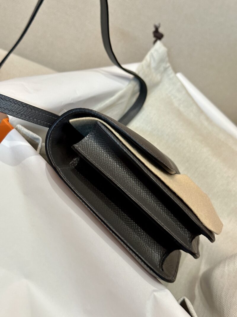 Hermès Constance 19 Gris Graphite Epsom Palladium Hardware - Image 3