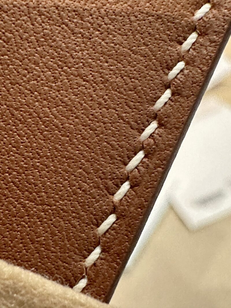 Hermès Kelly Pochette Gold, Silver Swift Palladium Hardware