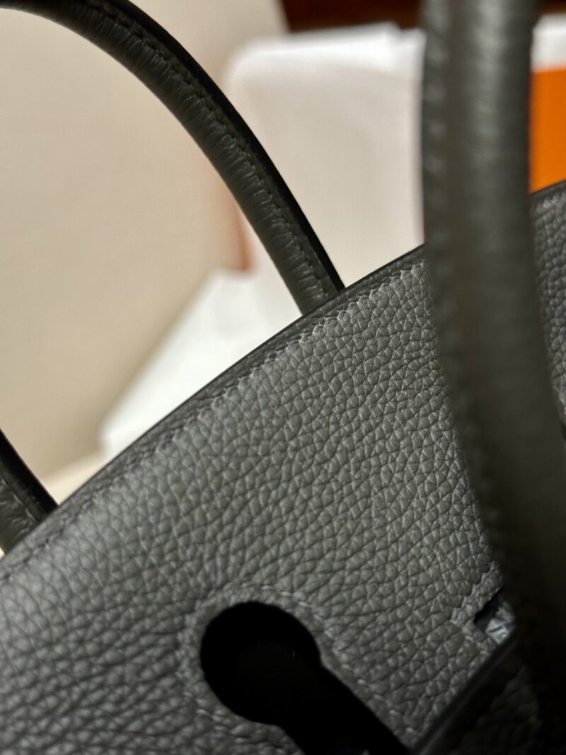Hermès Birkin 25 Graphite Togo Palladium Hardware - Image 20