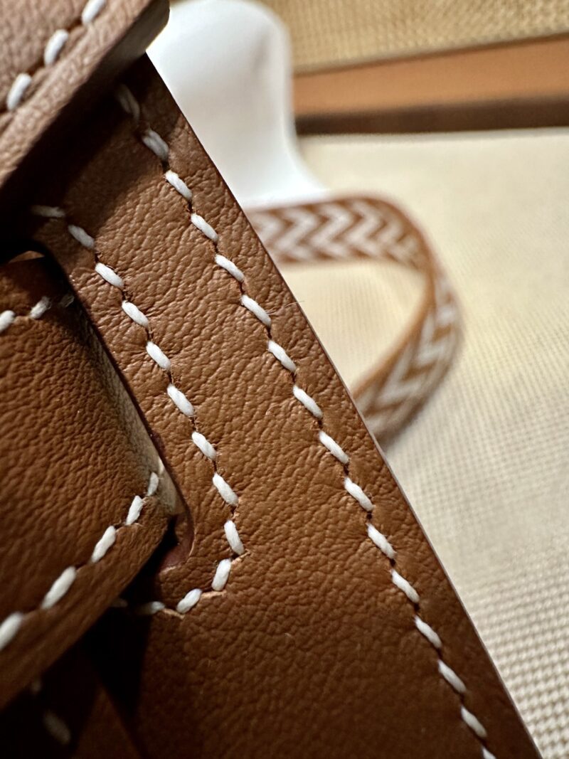Hermès Mini Jypsiere 23 Swift Gold Gold Hardware - Image 8