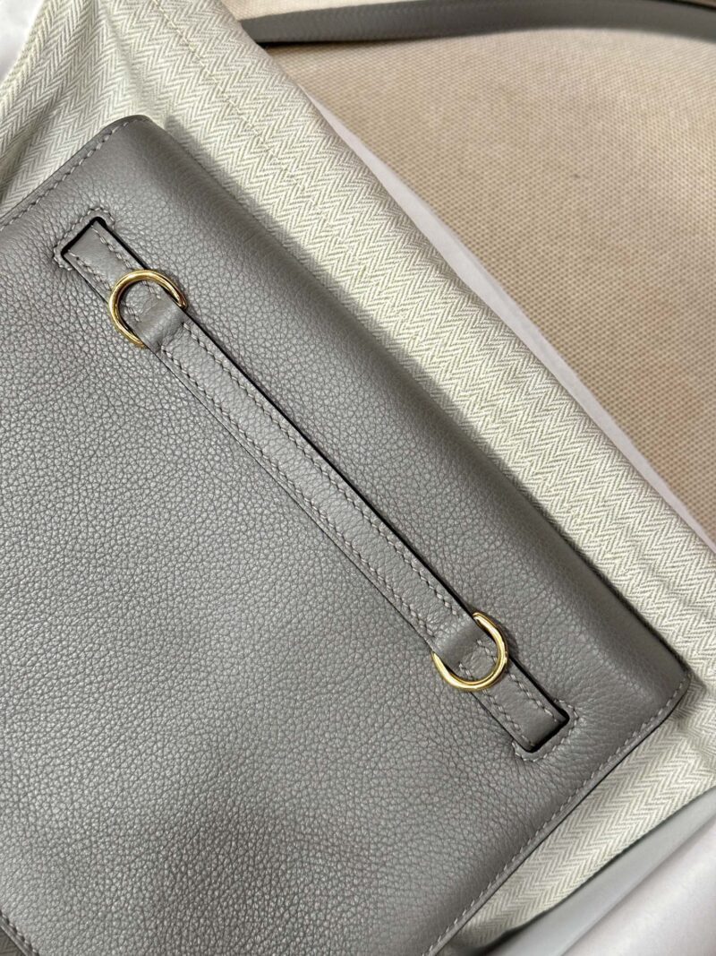 Hermès Kelly Danse 22 Evercolor Gris Meyer Gold Hardware