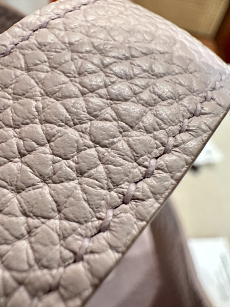 Hermès Picotin 18 Taurillon Clemence Mauve Pale Silver Hardware - Image 5