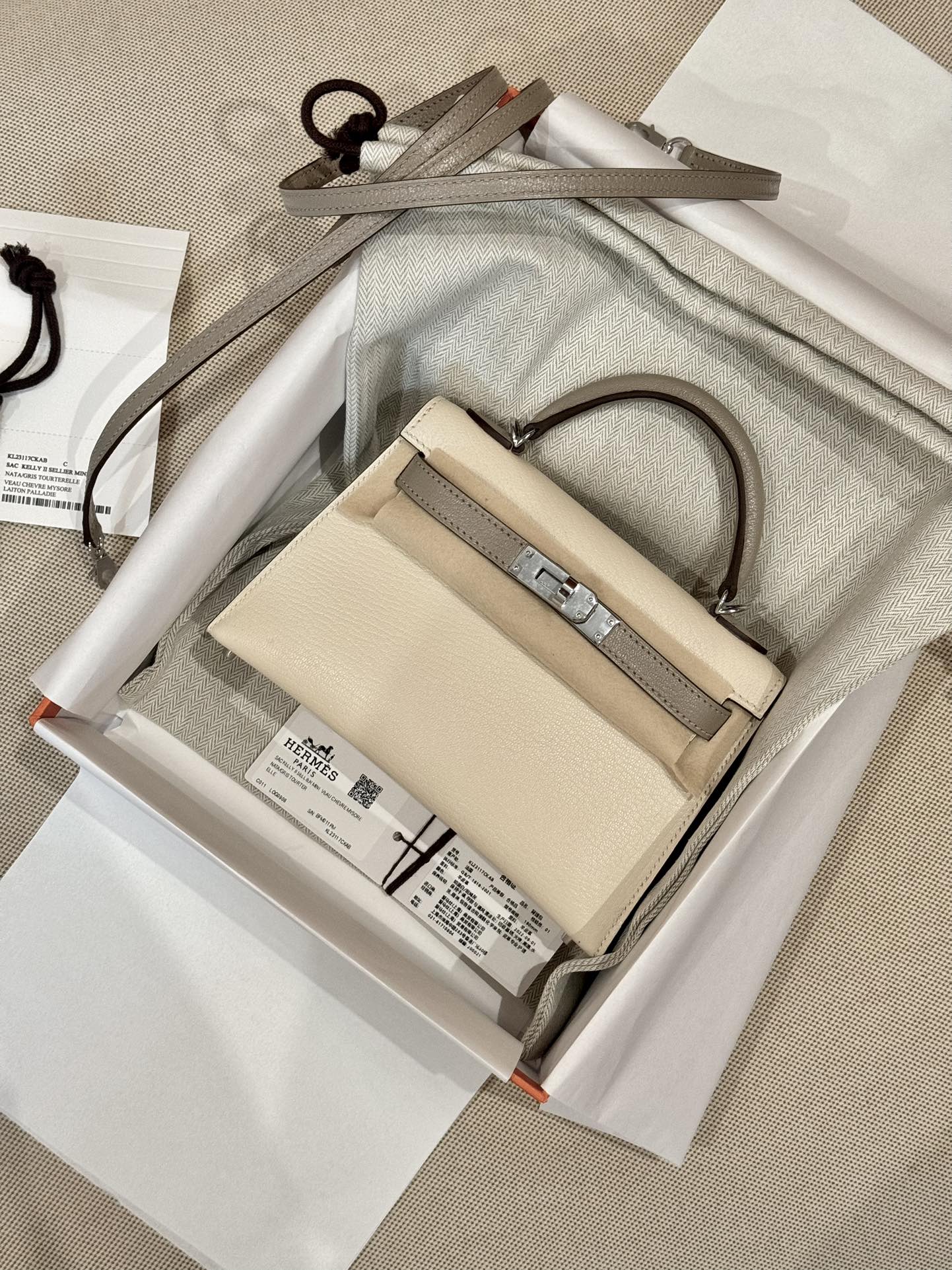 Hermes Mini Kelly Inspired Bradford