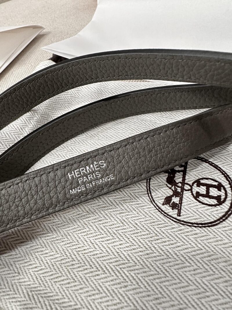 Hermès Kelly 25 Togo Etain Silver Hardware - Image 15
