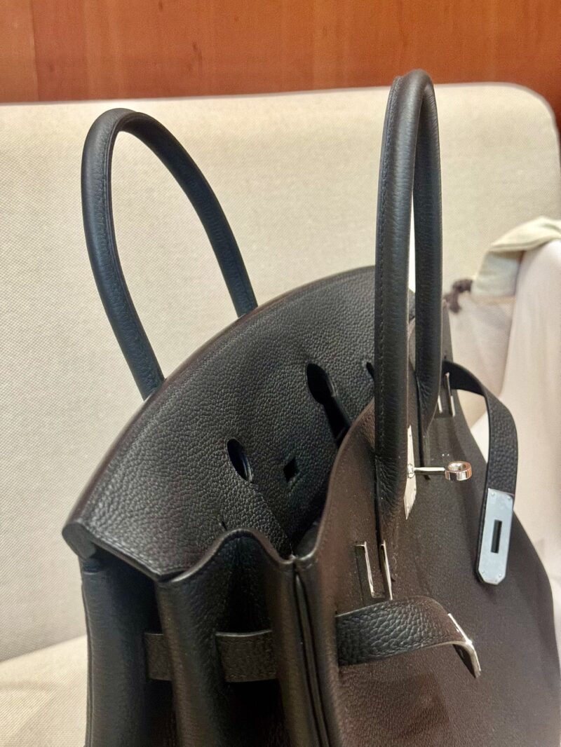 Hermès Birkin 35 Noir Togo Palladium Hardware - Image 4