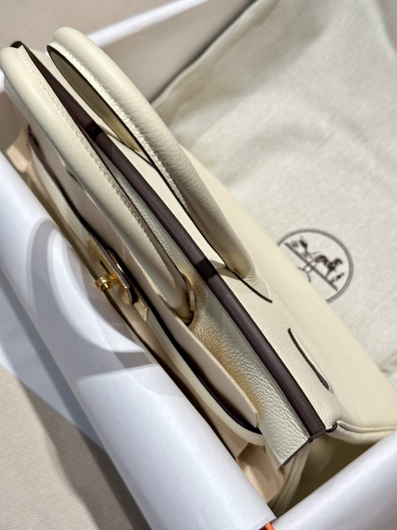 Hermès Birkin 30 Nata Togo Gold Hardware - Image 12