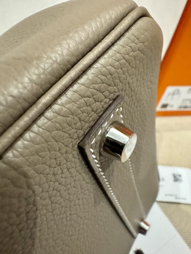 Hermès Birkin 35 Etoupe Togo Palladium Hardware - Image 8