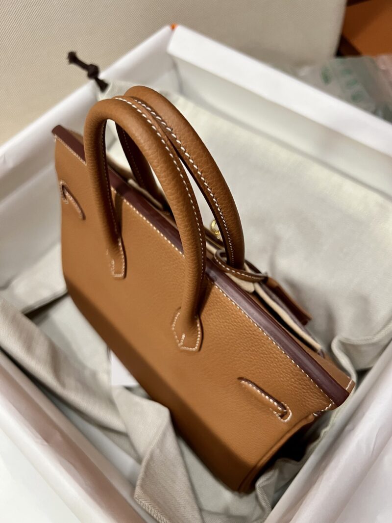 Hermès Birkin 25 Gold Togo Gold Hardware - Image 3