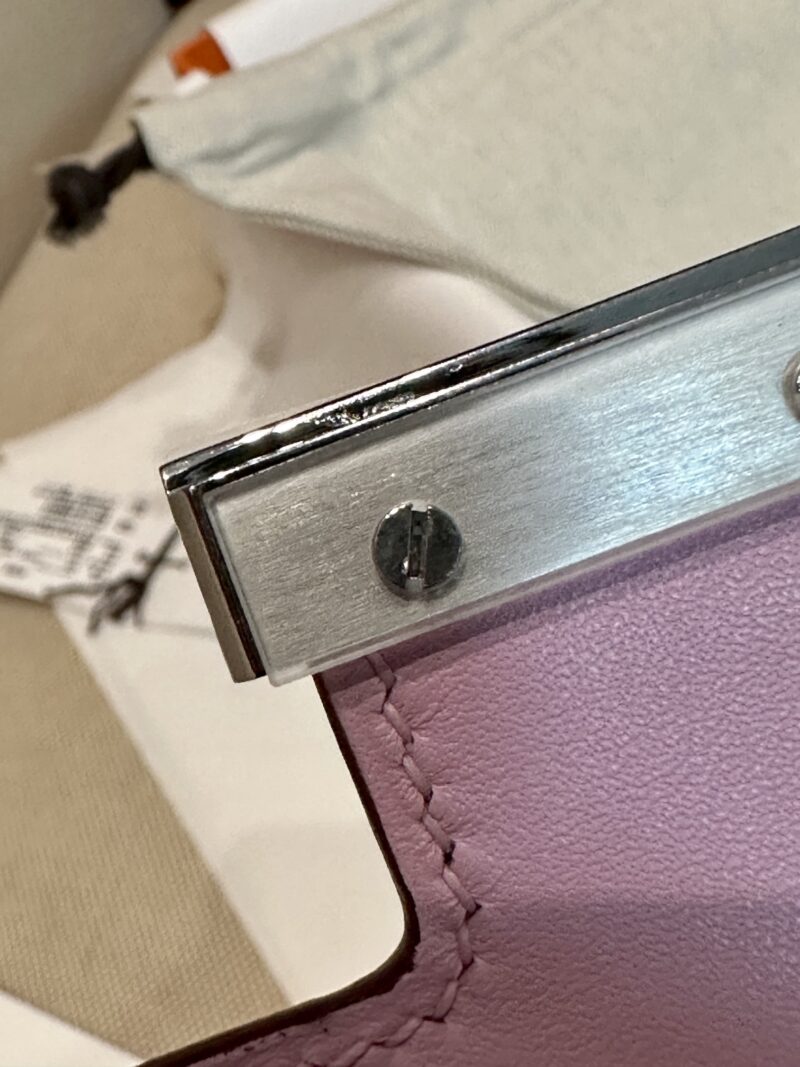 Hermès Constance 19 Mauve Sylvestre Epsom Palladium Hardware - Image 6