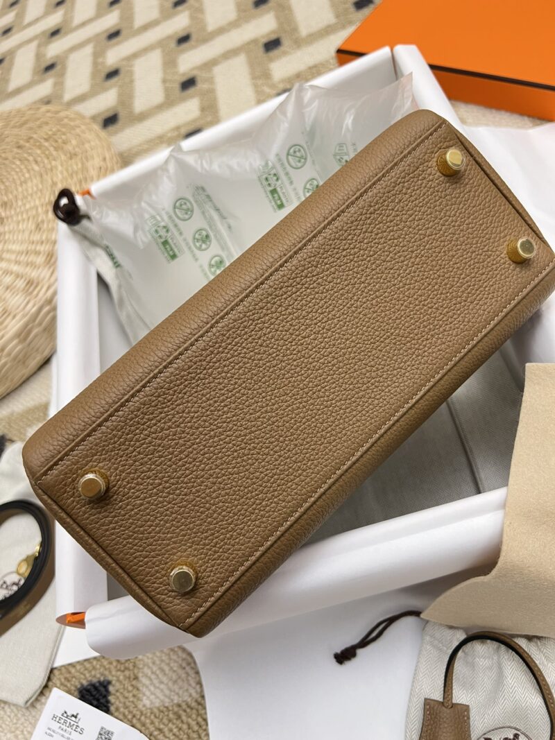 Hermès Kelly 25 Togo Alezan Gold Hardware - Image 8