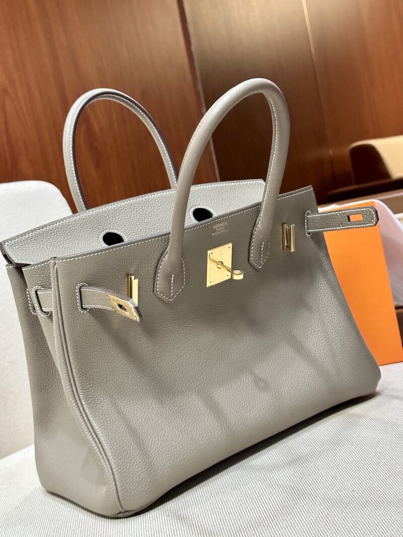 Hermès Birkin 30 Etoupe Togo Gold Hardware - Image 2