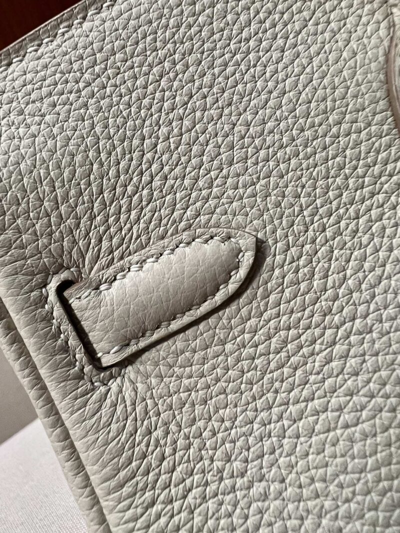Hermès Birkin 25 Craie Togo Gold Hardware - Image 6