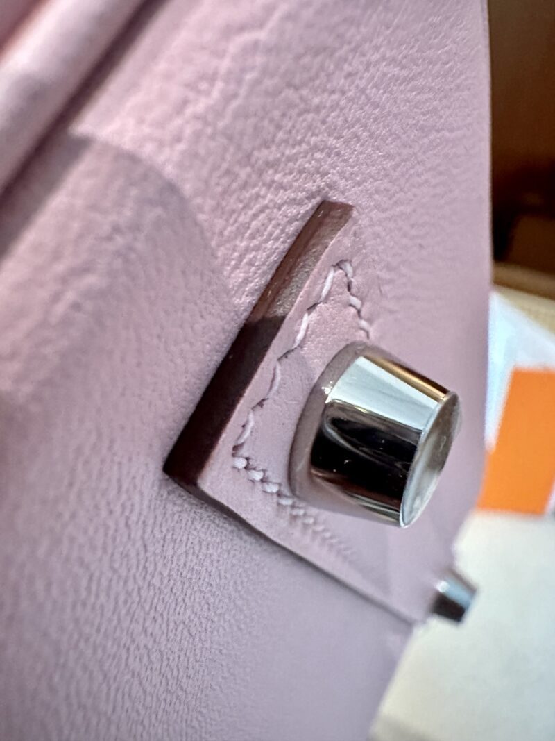 Hermès Birkin 30 Rose Sakura Swift Palladium Hardware - Image 4