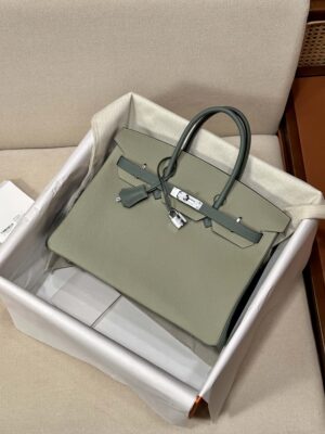 Hermès Birkin 35 Sauge, Vert Amande Togo Palladium Hardware