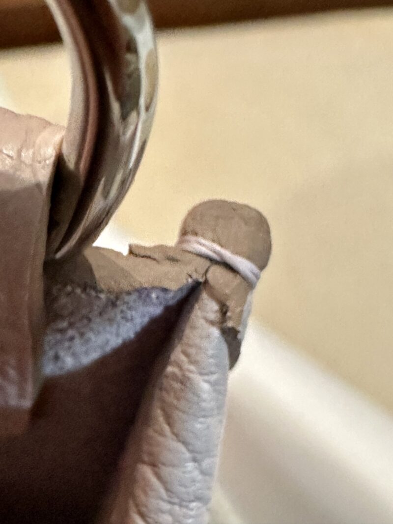 Hermès Mini Evelyne 16 Taurillon Clemence Mauve Pale Silver Hardware - Image 6