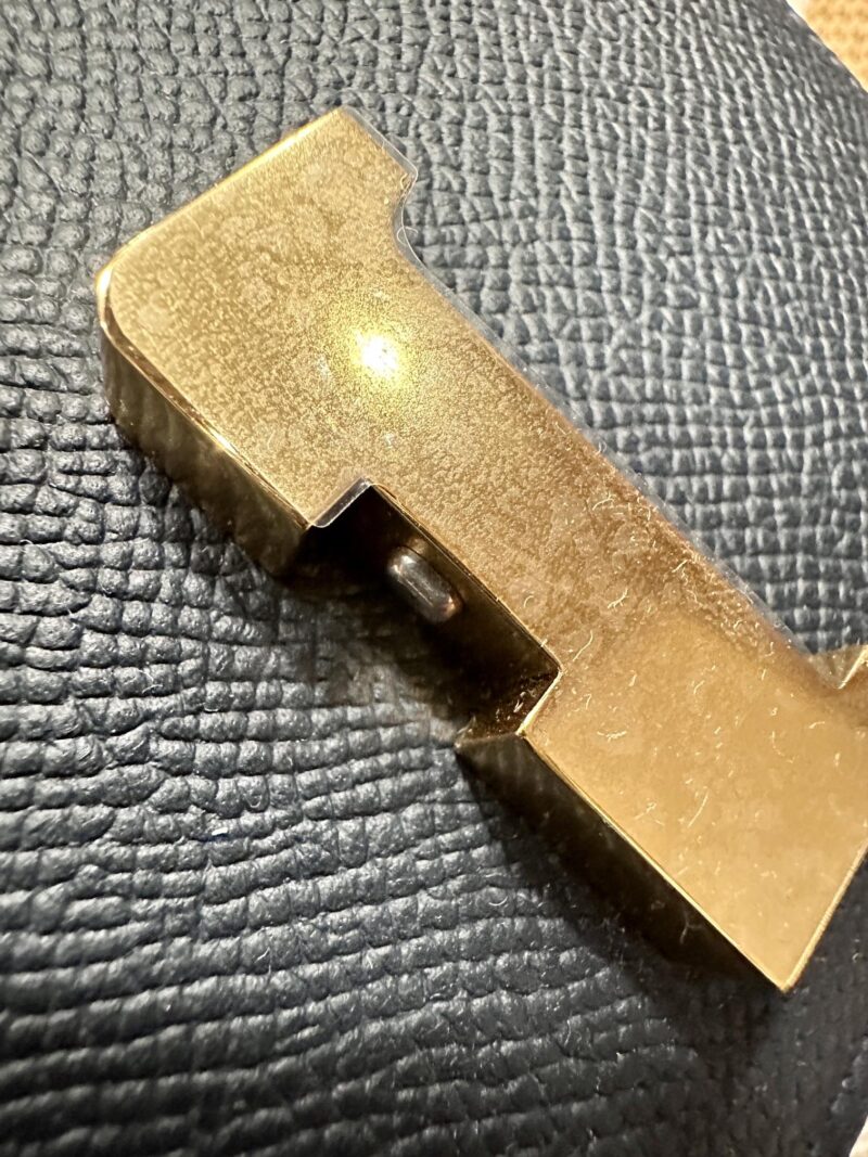 Hermès Constance 18 Blue Nuit Epsom Gold Hardware - Image 5