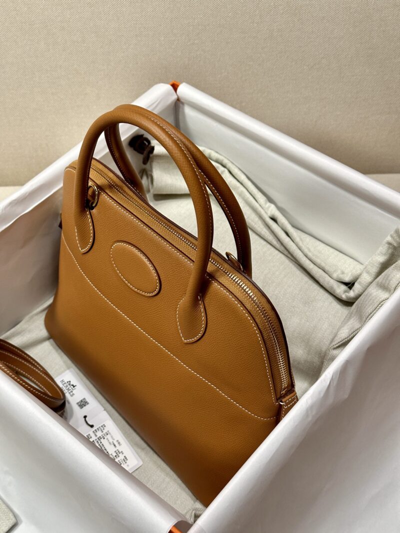 Hermès Bolide 31 Taurillon Clemence Gold Gold Hardware