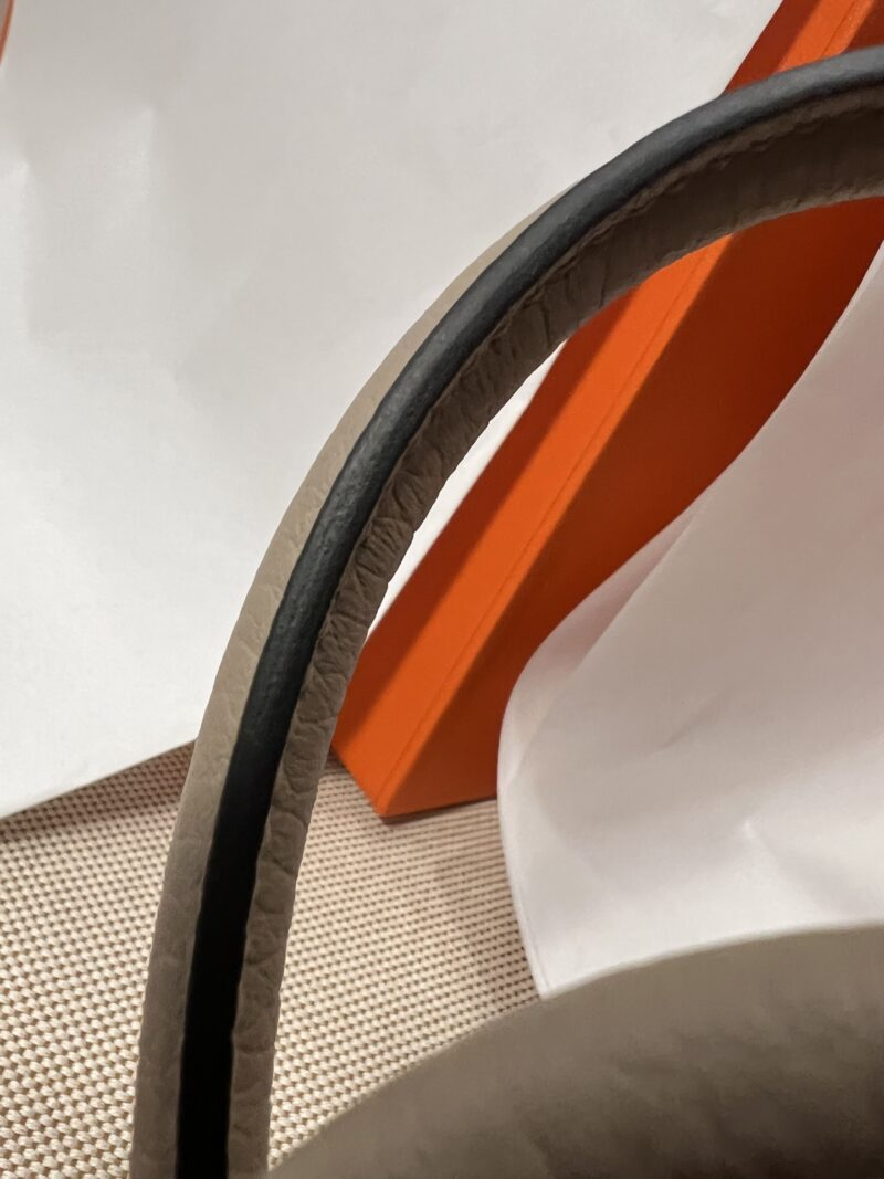 Hermès Garden Party 30 Country Gris Trench Silver Hardware - Image 9