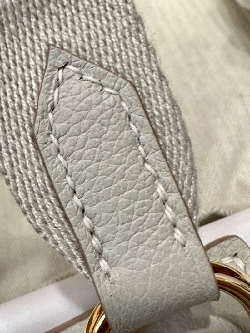 Hermès Mini Jypsiere 23 Evercolor Beton Gold Hardware - Image 13