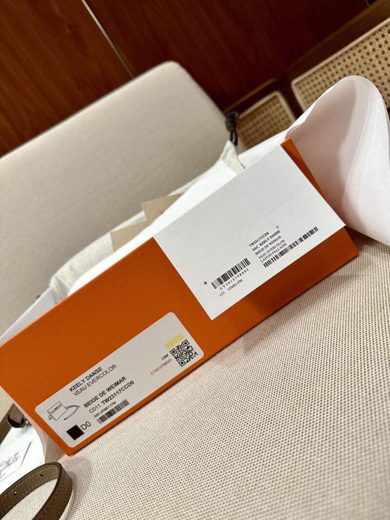 Hermès Kelly Danse 22 Evercolor Beige Weimer Gold Hardware